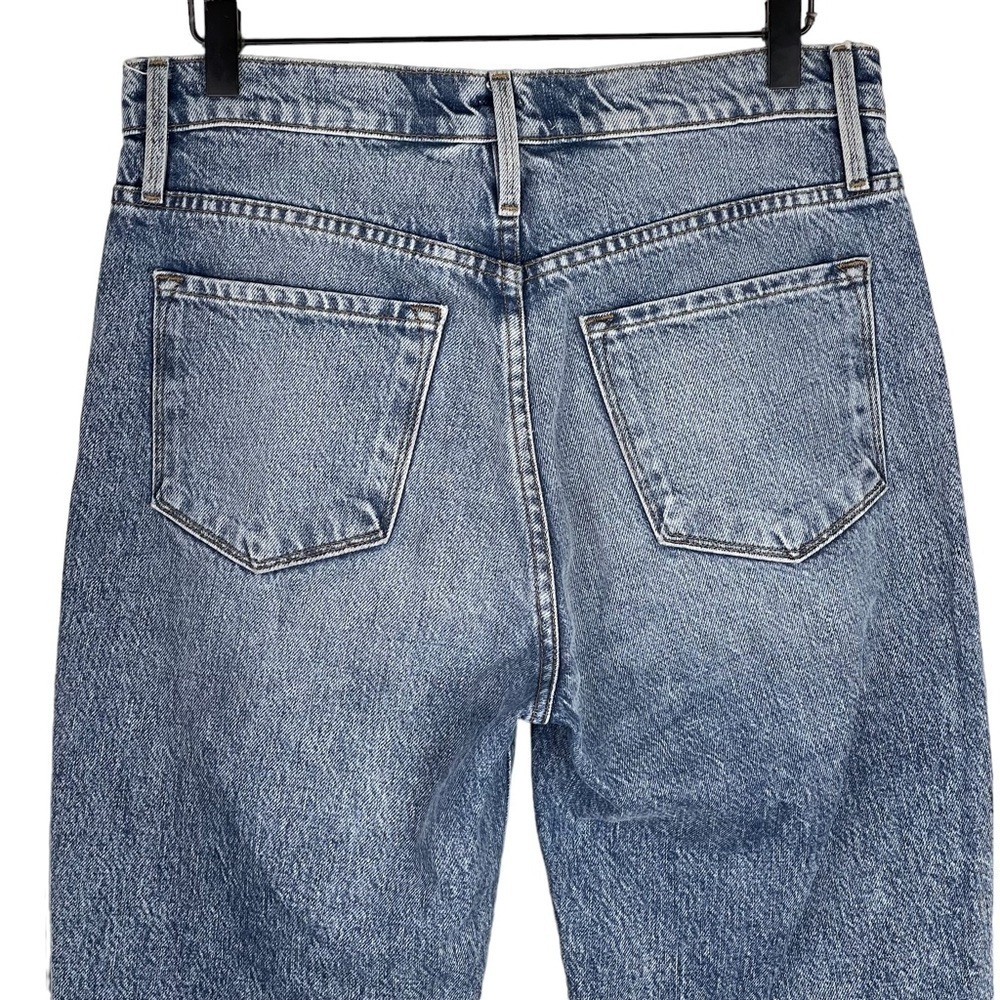 Frame Jeans Womens 27 Le Drew Bootcut High Rise Rigid Cotton Denim Casual Blue - Picture 6 of 10